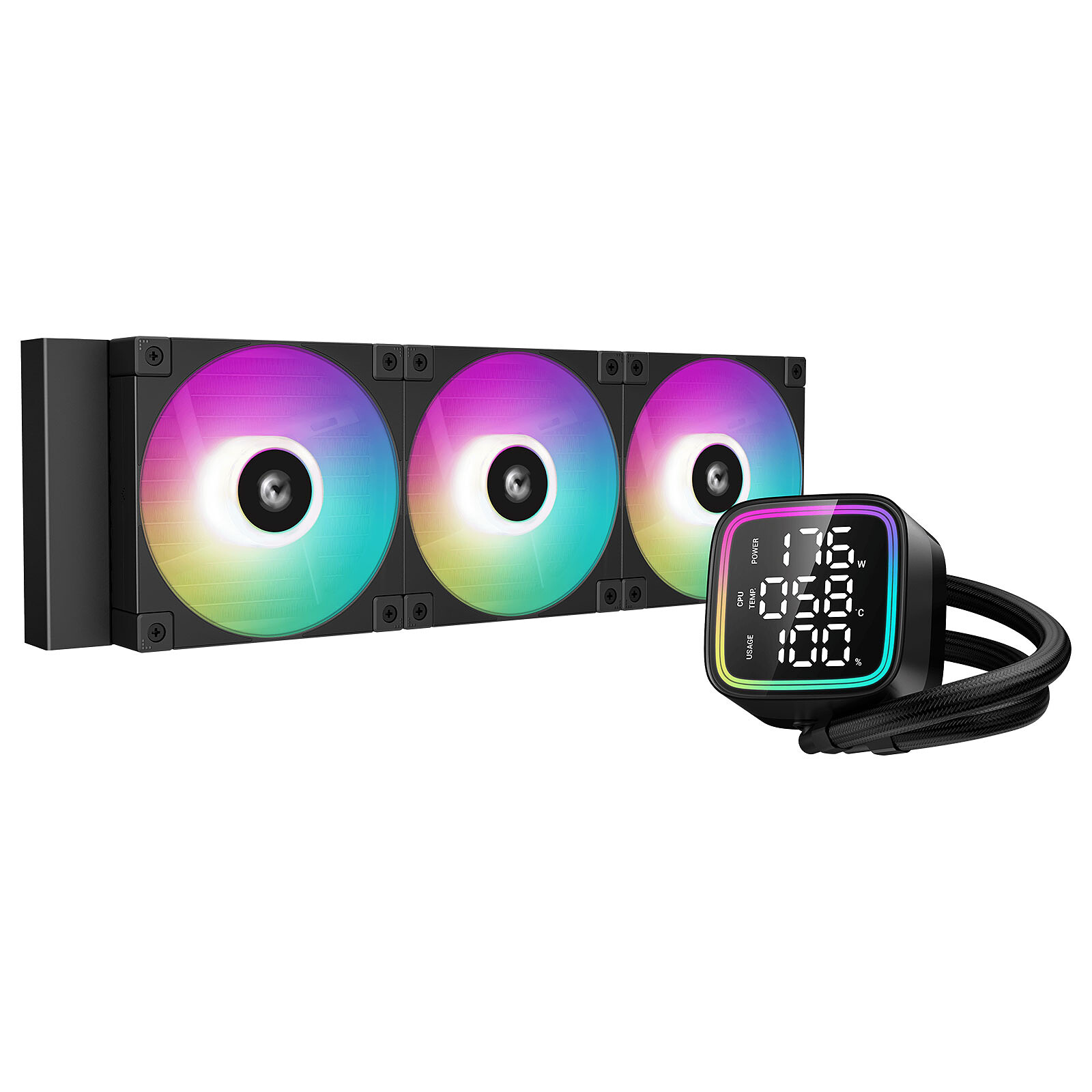 WATERCOOLING DEEPCOOL LD360 ARGB BLACK
